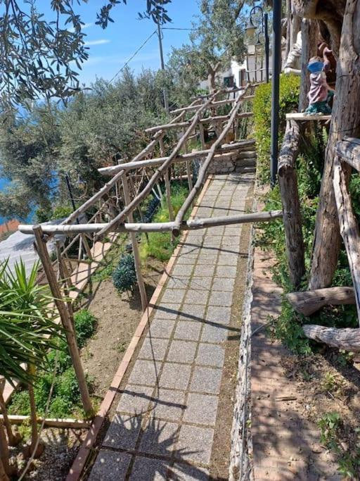 Panoramic Villa In Amalfi Kültér fotó